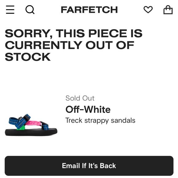 Off - White Micro Tek Sandal - Picture 2 of 8